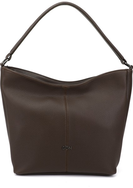 Kadın Kahverengi El ve Omuz Çantası