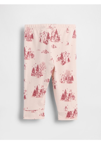 Bebek Açık Pembe First Favorites Organik Pamuk Pull-On Pantolon modelleri