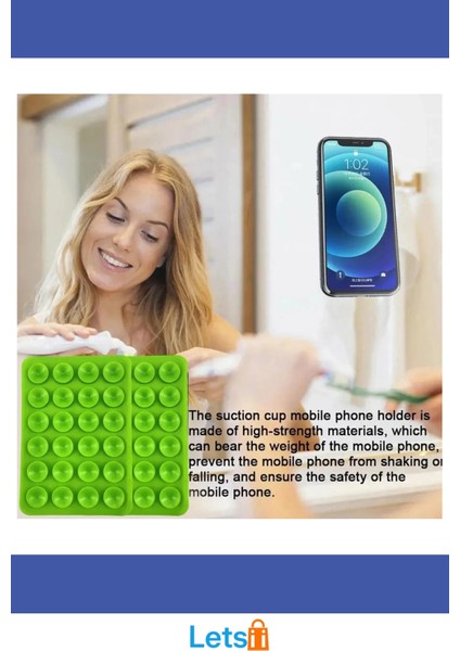 Yüksek Kaliteli Silikon Cep Telefonu Sabitleme Pedi fırsatları