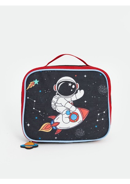 Yeni Sezon Baskılı Isı Yalıtımlı Erkek Çocuk Beslenme Çantası