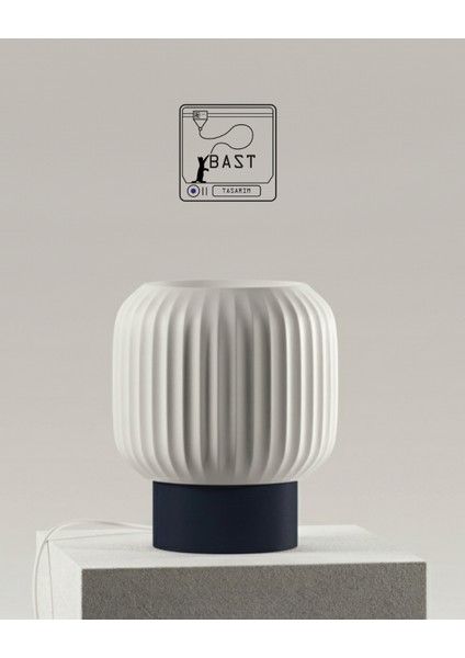 Bast Tasarım Yeni Nesil 3D Baskı Modern Masa Lambası Abajur
