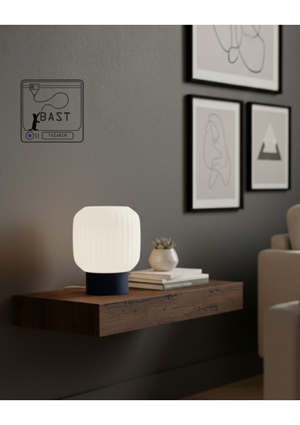 Bast Tasarım Yeni Nesil 3D Baskı Modern Masa Lambası Abajur modelleri