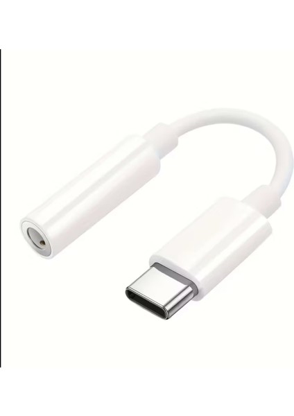 iphone Typc 15+16+17 ile Uyumlu Kulaklık Çevirici Aux 3.5mm Dönüştürücü Adaptör Type-C ile Uyumlu 1 Adet fiyatları