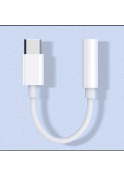 iphone Typc 15+16+17 ile Uyumlu Kulaklık Çevirici Aux 3.5mm Dönüştürücü Adaptör Type-C ile Uyumlu 1 Adet fırsatları