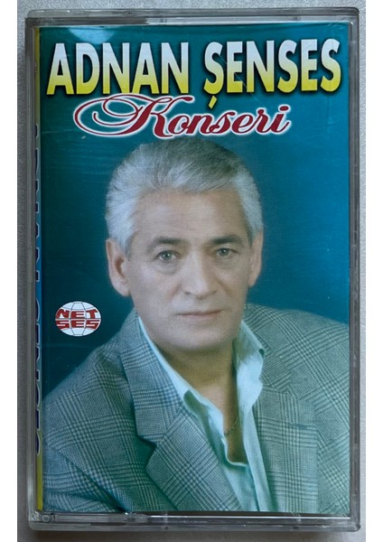 Adnan Şenses Konseri Netses Alman Baskı Kaset (Orijinal Dönem Alman Baskı Nadir Kaset)