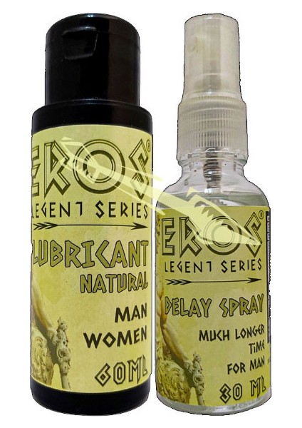 Legent Lubricant Gel 60 ml + Erkeklere Özel Time Stop Sprey 30 ml