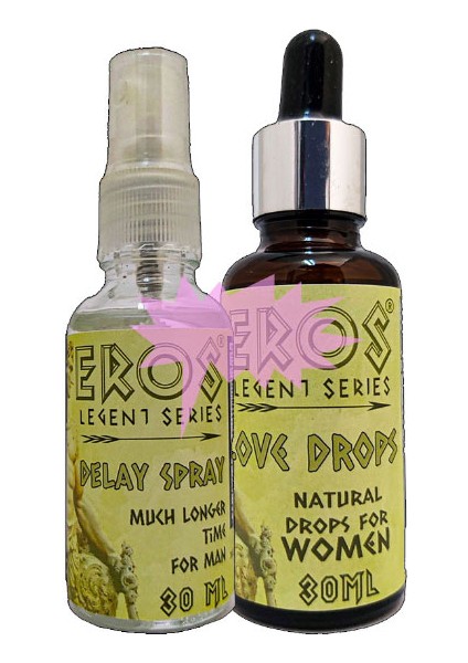 Legent Erkeklere Stop Sprey 30 ml + Soğuk Kadınlara Içecek 30 ml