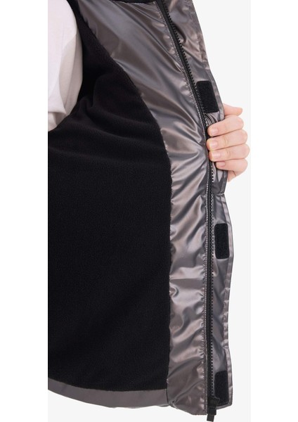 Erkek Çocuk Su İtici Kapüşonlu Polar Astarlı Şişme Mont C5524A825WN