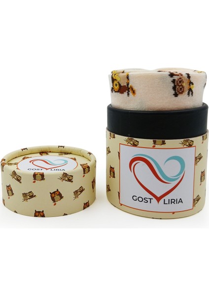 I Love Owl Socks – Desenli Unisex Soket Çorap