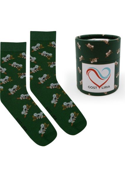 Koala Socks – Desenli Unisex Soket Çorap