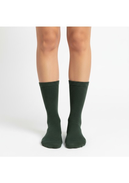 Gost Liria- 5’li Renkli Ribanalı Unisex Soket Çorap