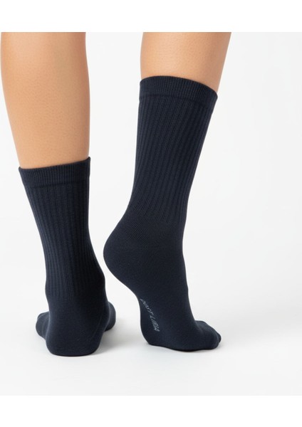 Gost Liria- 5’li Renkli Ribanalı Unisex Soket Çorap