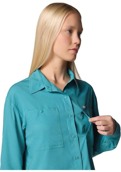 Silver Ridge Utility Ls Shirt Kadın Uzun Kollu Gömlek AK9910 modelleri