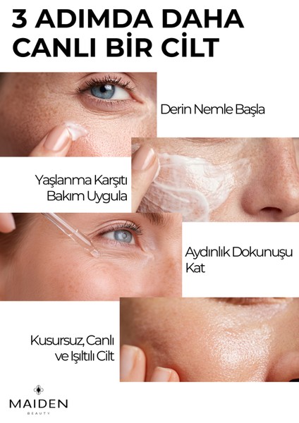 Cilt Bakım Rutini Özel Set, Yaşlanma Karsıtı Yoğun Onarıcı Krem,yenileyici Serum&nemlendirici Losyon fırsatları