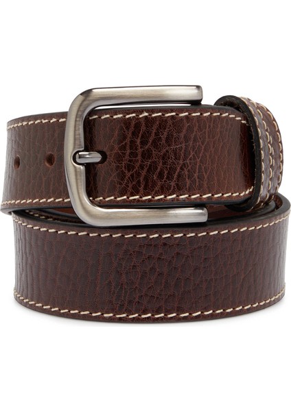 Kahve Deri Erkek Kemer - S1EK00000377-D63