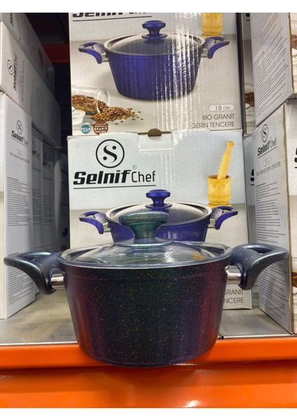 Bio Granit Derin Tencere 18 cm