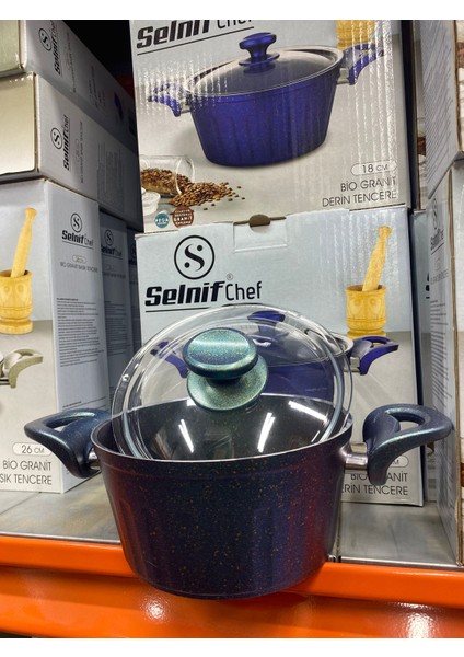 Bio Granit Derin Tencere 18 cm fiyatları