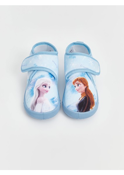 Yeni Sezon Frozen Baskılı Kız Çocuk Panduf modelleri