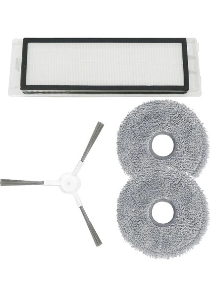 Xiaomi S10 Pro (S10T Değil) Yan Fırça - Filtre - Mop Bezi