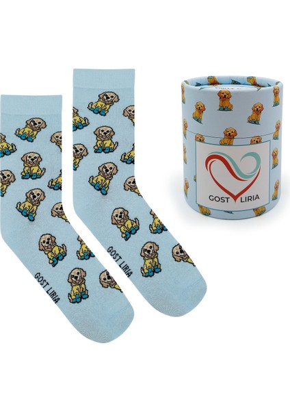 Cute Dog Socks – Desenli Unisex Soket Çorap