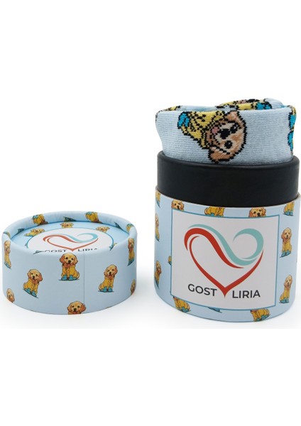 Cute Dog Socks – Desenli Unisex Soket Çorap