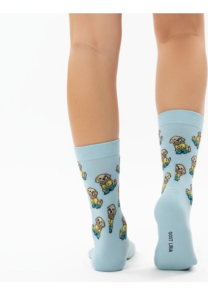 Cute Dog Socks – Desenli Unisex Soket Çorap
