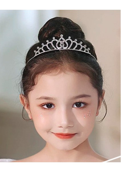 Çocuk Performansı Rhinestone Taç Saç Bandı Başlık (Yurt Dışından) modelleri