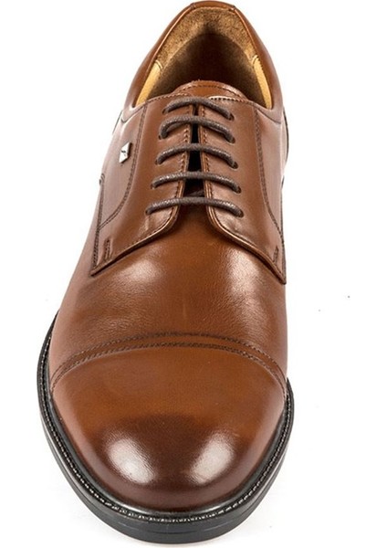 Bağcıklı Taba Deri Kauçuk Taban Erkek Günlük Ayakkabı 8589 45 fırsatları