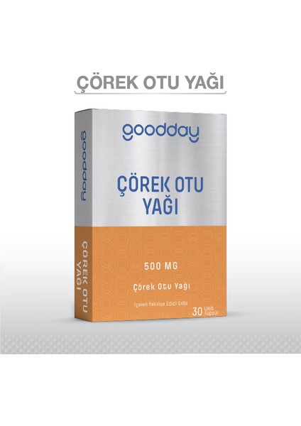 Çörek Otu Yağı 30 Likit Kapsül