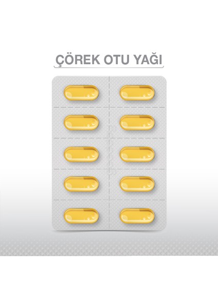 Çörek Otu Yağı 30 Likit Kapsül modelleri