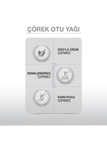 Çörek Otu Yağı 30 Likit Kapsül