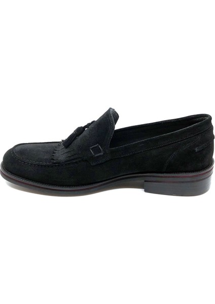 Siyah Süet Erkek Ayakkabı 6080 911 modelleri