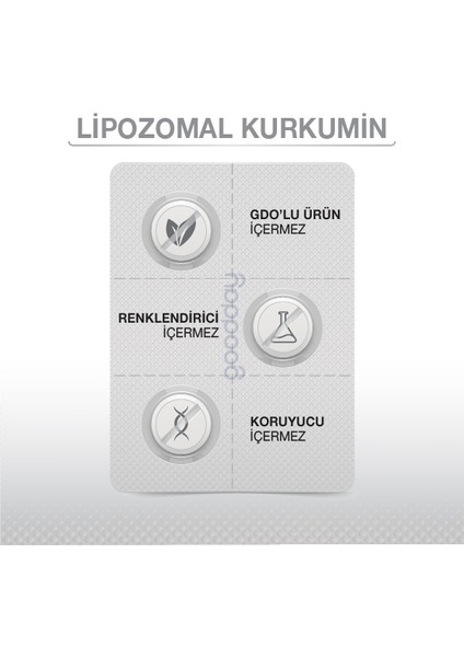 Lipozomal Kurkumin 30 Likit Kapsül indirimleri