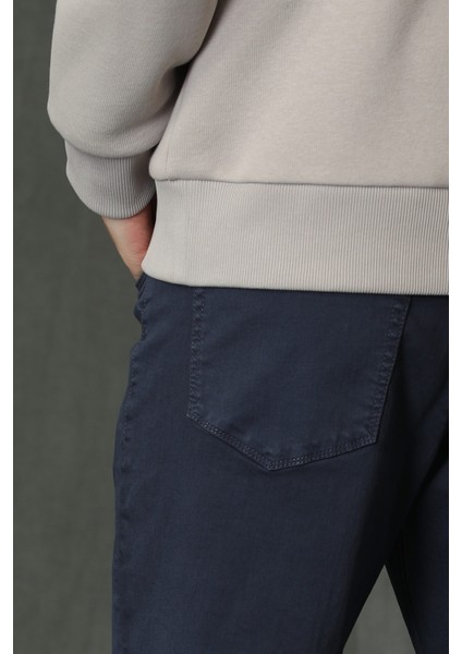 Helt Beş Cep Pantolon Slim Fit Lacivert