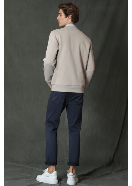 Helt Beş Cep Pantolon Slim Fit Lacivert