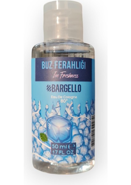 Buz Ferahlığı 50 ml Plastik Dökme Kolonya Edc - MNMS50KBU indirimleri