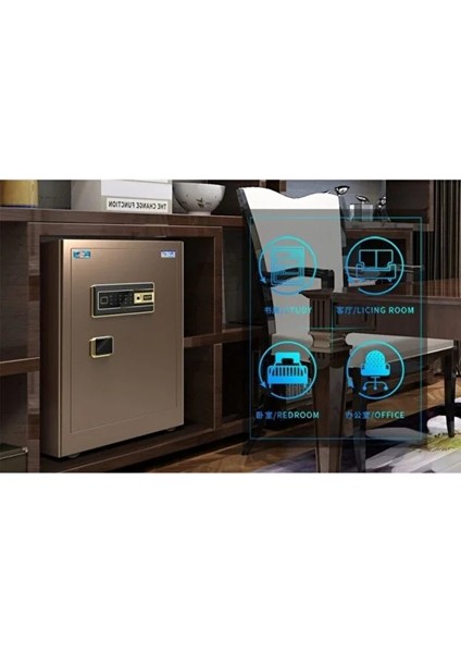 Parmak İzli Anahtarlı Çelik Kasa Wifili Dz-70