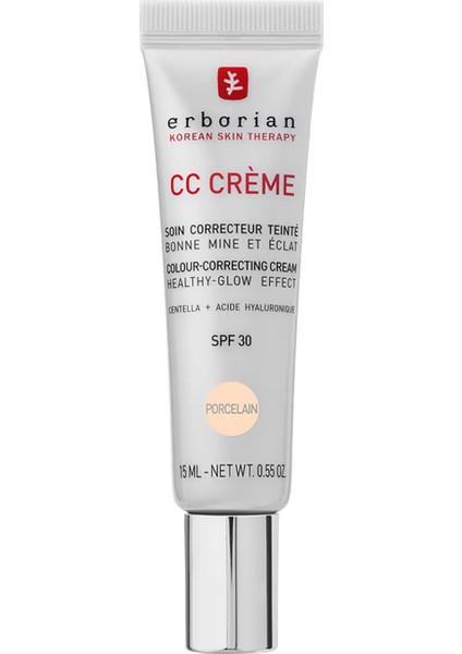 cc Krem - Renkli Düzeltici Bakım Sağlıklı Işıltı ve Parlaklık Porcelaine (15ML)
