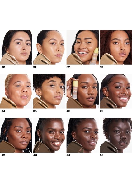 Bb Burst - Nemlendirici Renkli Jel Krem 35 Medium Deep Warm Olive (30 Ml) modelleri