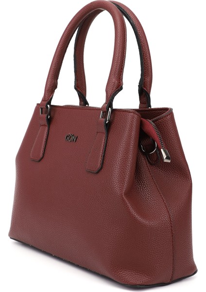 Kadın Bordo El ve Omuz Çantası modelleri