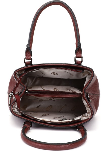 Kadın Bordo El ve Omuz Çantası indirimleri