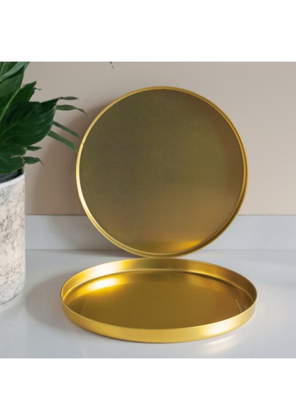 Home 2'li Derin Bistro Sunumluk Tepsi - Gold fiyatları