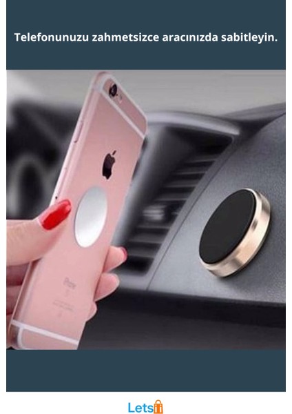 Güçlü Manyetik Araç Telefon Tutucu 360 Derece Dönebilir Kompakt Tasarım fiyatları