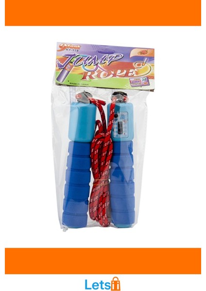 Sayaçlı Süngerli Atlama Ipi Ergonomik Tutuş, Pratik Spor Aleti fırsatları