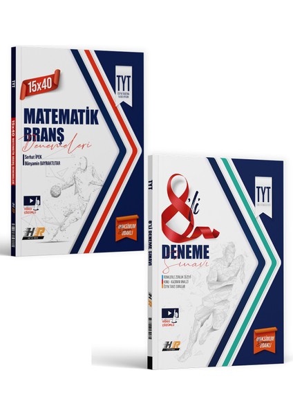 Hız ve Renk Yayınları Tyt 15 x 40 Matematik ve 8'li Genel Deneme Seti