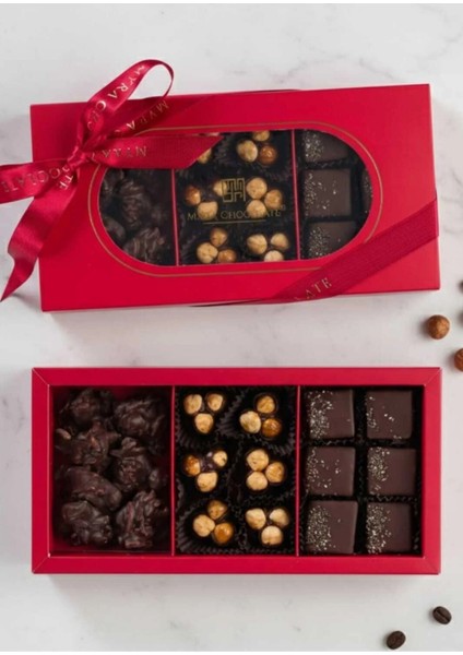 3 Çeşitli Vegan Yer Fıstıklı, Bademli Yaban Mersinli, Bitter Üç Fındıklı Çikolata 260 gr fiyatları