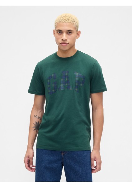 Erkek Yeşil Everyday Soft Gap Logo T-Shirt