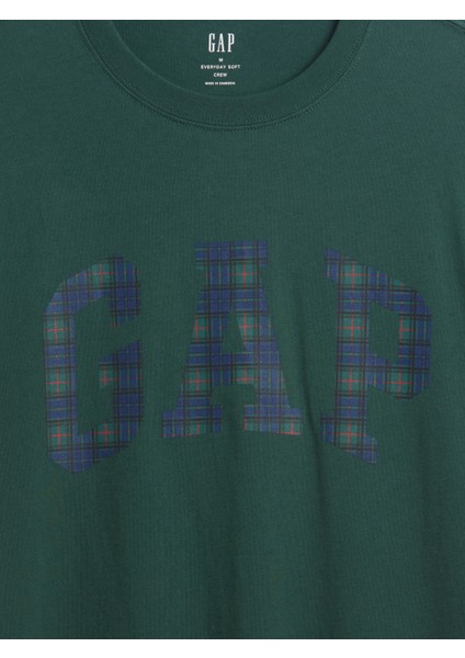 Erkek Yeşil Everyday Soft Gap Logo T-Shirt modelleri