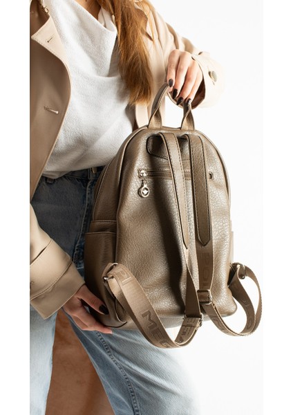 Unisex Suni Deri Sırt Çantası – Çok Bölmeli, Suya Dayanıklı, Geniş Hacimli Günlük ve Seyahat Çantası fiyatları