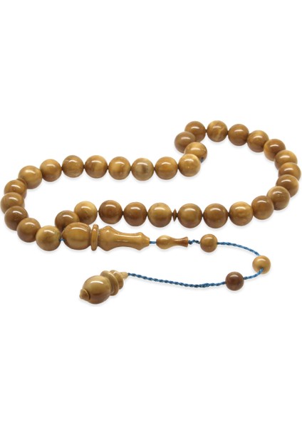 Sistemli Dalgıç Usta Kumpas Işçilikli Küre Kesim Koleksiyonluk Kahverengi Kuka Tesbih